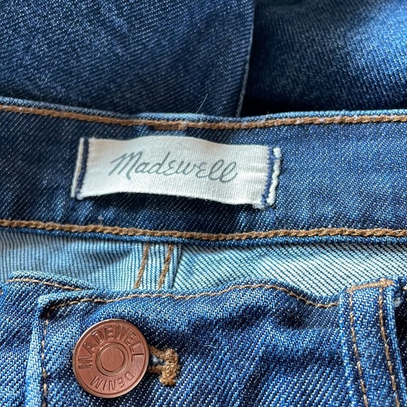 Madewell 9” High Rise Skinny Jeans Dark Wash - Picture 5 of 6